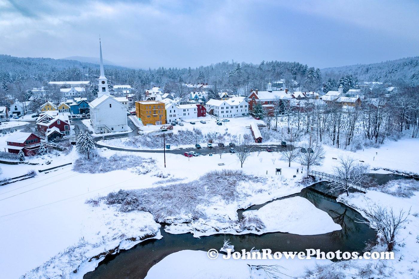 Drone video from today ion Vermont