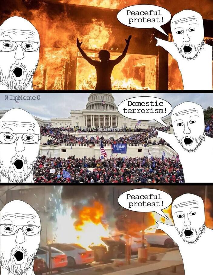 Left wing violence