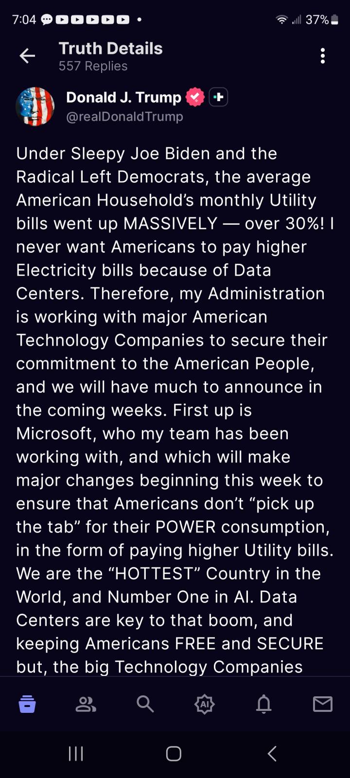 Trump continues to look for any ways to save Americans money!